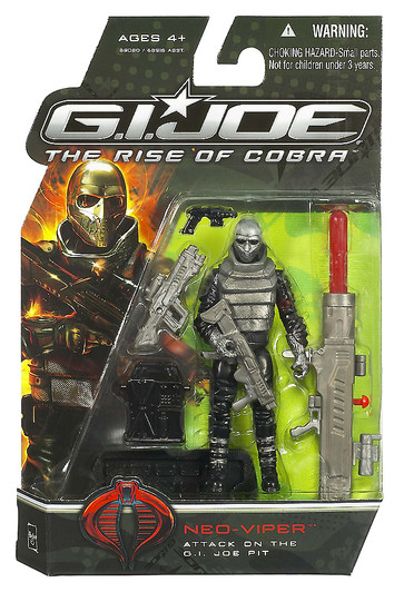 Hasbro (2009) GI Joe The Rise of Cobra NEO-Viper 3.75" action figure