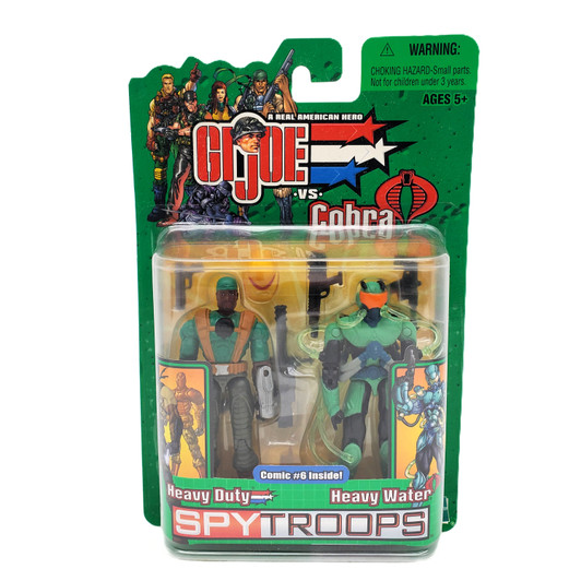 Hasbro (2003) GI Joe Spy Heavy Duty and Heavy Water