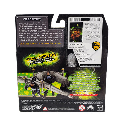 Hasbro (2009) G.I. JOE The Rise of Cobra Grand Slam with Air Assault Glider Action Figure