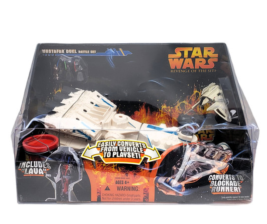 Hasbro (2005) Star Wars Micro Machines Revenge of the Sith MUSTAFAR DUEL Battle Set