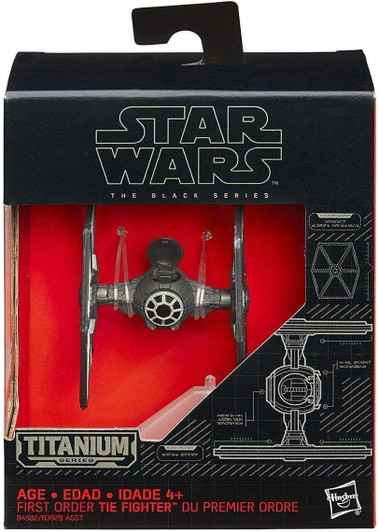 Hasbro (2015) TITANIUM Star Wars Black Series First Order TIE Fighter