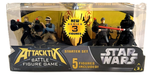 Hasbro (2005) Star Wars AttacktiX Battle Figure Game action figure 5 pack