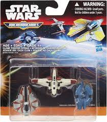 Hasbro Micro Machines Star Wars Revenge Of The Sith Clone Fighter Strike