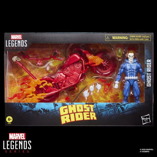 Hasbro Marvel Legends Ghost Rider Johnny Blaze Action Figure with Motorcycle