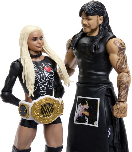 Mattel WWE Main Event: Showdown Dominik Mysterio & Liv Morgan Action Figure 2-Pack