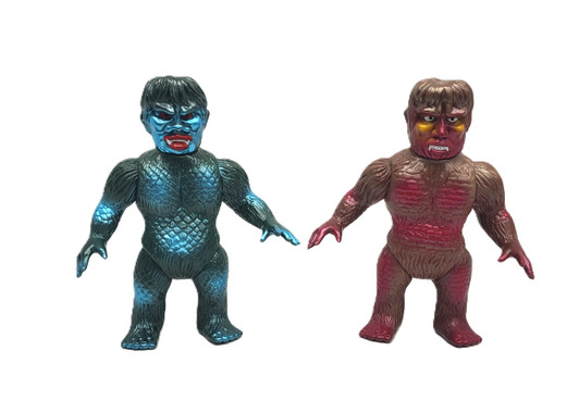 Marusan War of the Gargantuas Sanda and Gaira Sofubi Kaiju 7" Figure set