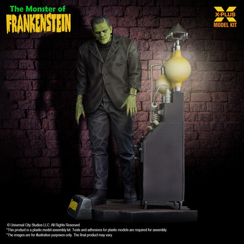X-Plus Universal Monsters The Monster Frankenstein 1/8 Scale Plastic Model Kit