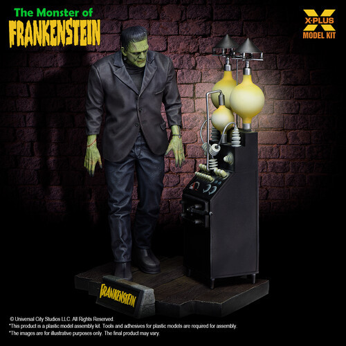 X-Plus Universal Monsters The Monster Frankenstein 1/8 Scale Plastic Model Kit