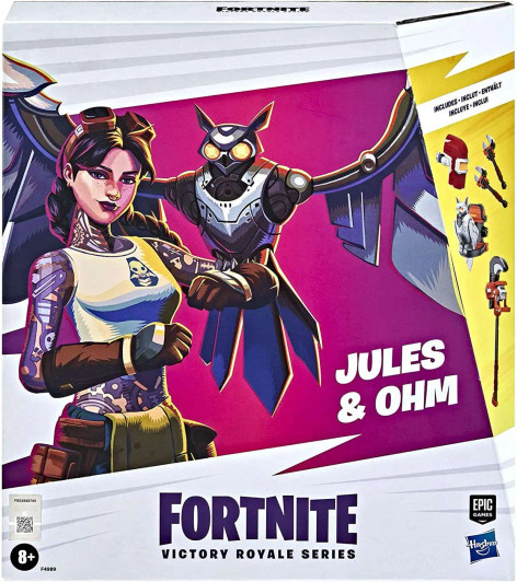 Jazwares FORTNITE Jules & OHM Figure Set