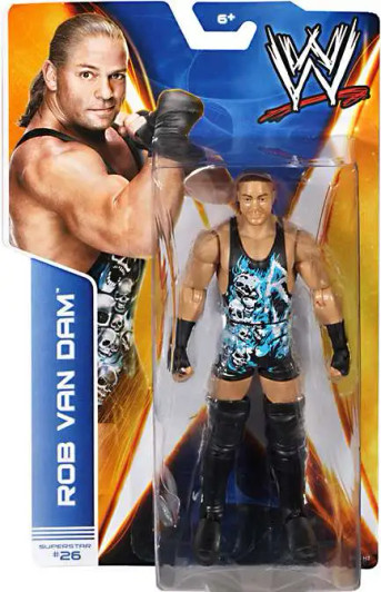 Mattel WWE Superstar #26 Rob Van Dam Action Figure