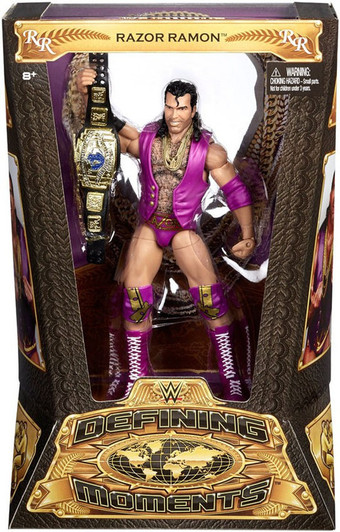 Mattel WWE Defining Moments Razor Ramon Figure