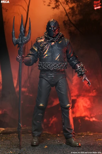 NECA FRIDAY THE 13TH THE GAME 7 INCH SCALE ACTION FIGURE ULTIMATE SAVINI JASON