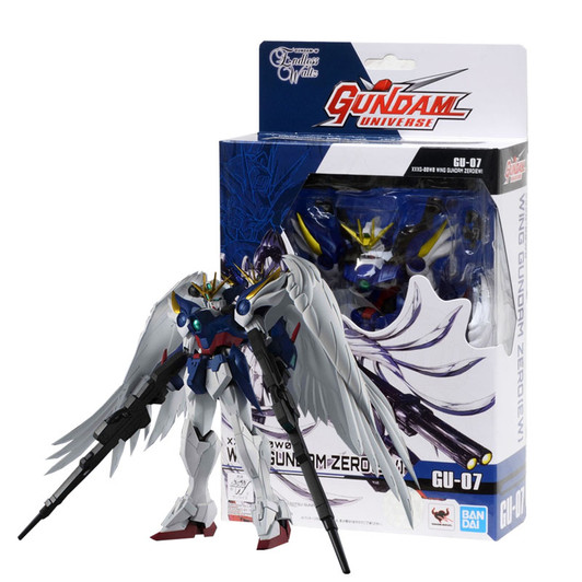 BANDAI Tamashii Nations Gundam Universe XXXG-00W0 Wing Gundam Zero (EW) GU-07 action figure