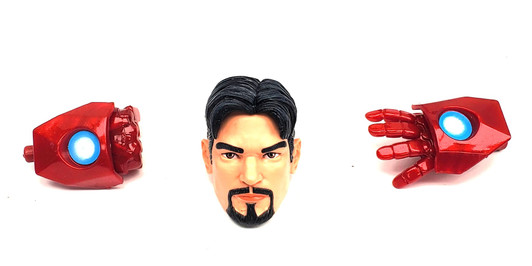 Hasbro Marvel Legends IRON MAN Deluxe 12inch Action Figure (no package)