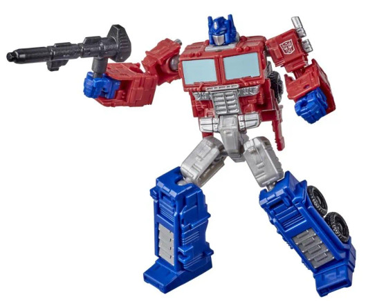 Transformers Toys Generations War for Cybertron: Kingdom Core Class WFC-K1 Optimus Prime Action Figure (No Package)