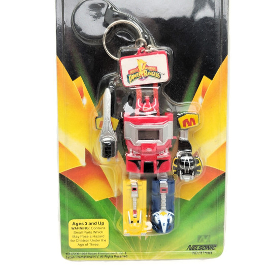 Nelsonic (1994) Mighty Morphin Power Rangers Keychain Watch