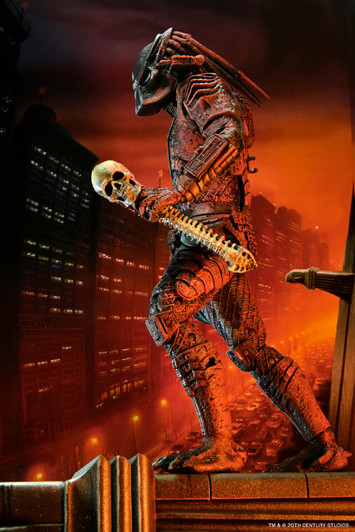 NECA Predator 2 - 7” Scale Action Figure - City Hunter Poster Series