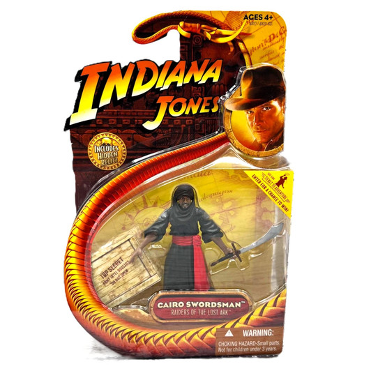 Hasbro (2008) Indiana Jones Raiders of the Lost Ark Cairo Swordsman Action Figure
