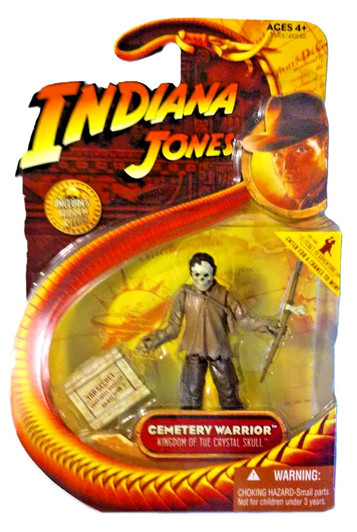 Hasbro (2008) Indiana Jones Kingdom of the Crystal Skull Cemetery Warrior Action Figure
