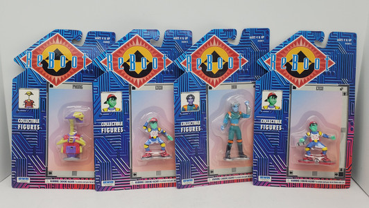 Irwin Toys (1995) Reboot complete set of 12 PVC Figures