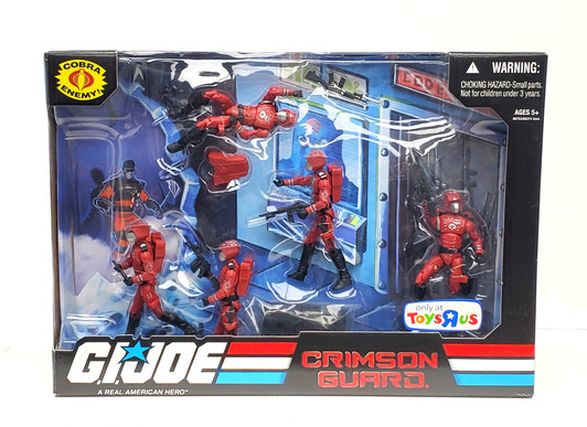 Hasbro (2008) G.I. Joe Cobra Crimson Guard Troop Builders 3.75" action figure set