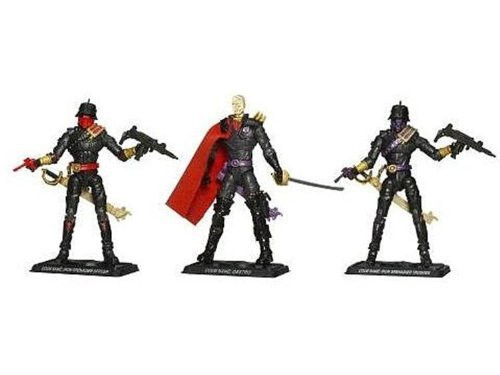 G.I. Joe 25th Anniversary: Iron Grenadier Command Exclusive Boxed Action Figure 3-Pack: Destro, Iron Grenadier Officer & Trooper
