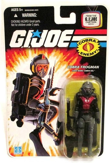 Hasbro (2008) G.I. JOE 3 3/4"  Cobra Eel (Cobra Frogman) Figure