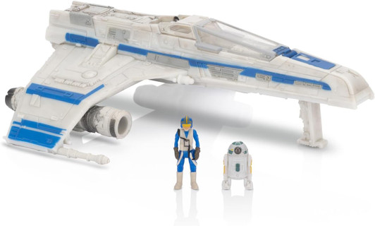 Jazwares Star Wars Micro Galaxy Squadron Lt. Callahan's E-Wing