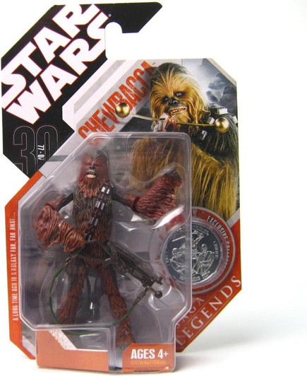 Hasbro Star Wars 30th Anniversary Chewbacca 3.75" Action Figure