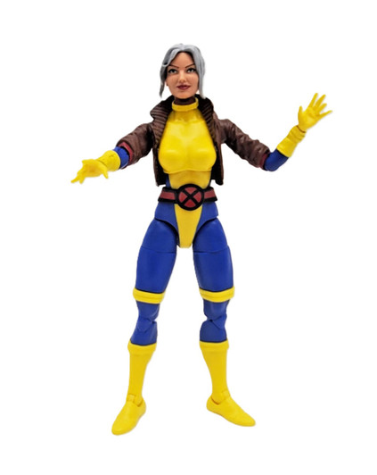 Hasbro Marvel Legends X-Men Custom ROGUE (Yellow/Blue outfit) 6" action figure