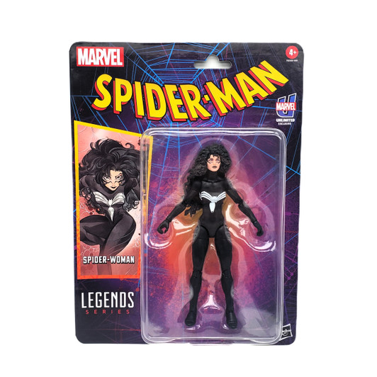 Hasbro Marvel Legends Marvel Unlimited Spider-Woman Peach Momoko Retro Figure