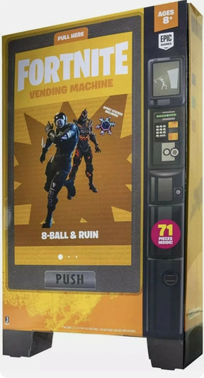 Jazwares FORTNITE 8-Ball and Ruin Action Figure and accessories box set