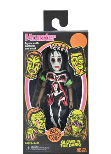 Ben Cooper - 6" Clothed Figure - Costume Series Vampire Girl GLOW IN THE DARK