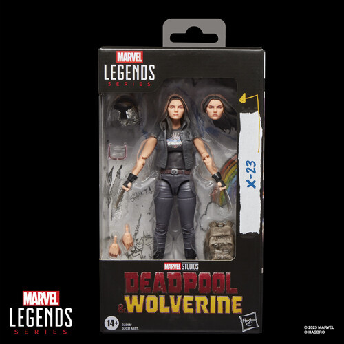 Hasbro Marvel Legends Deadpool and Wolverine X-23 6" Action Figure