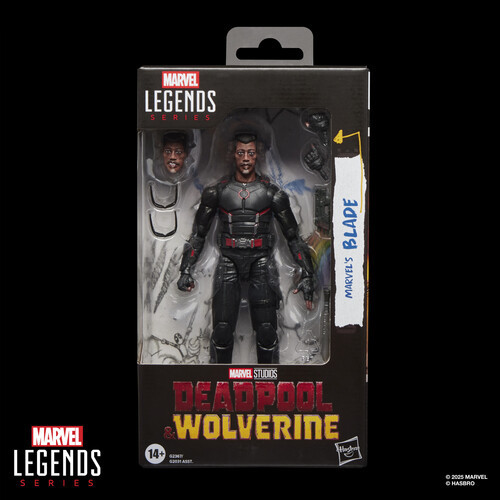 Hasbro Marvel Legends Deadpool and Wolverine Blade 6" Action Figure