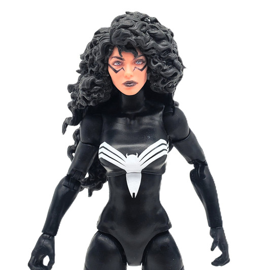 Hasbro Marvel Legends Marvel Unlimited Spider-Woman Peach Momoko Retro Figure (no package)