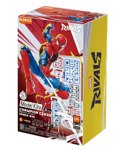 Blokees Marvel Rivals Champion Class Spider-Man Model Kit