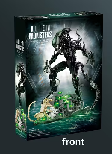 TEC Creators ALIEN MONSTER Figure construction set