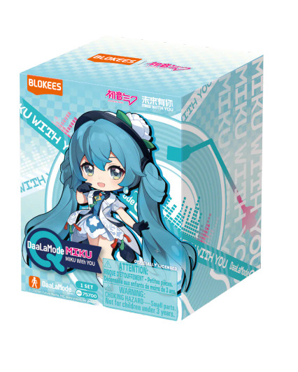 Blokees: Hatsune Miku - Fantastic Q Series - MikuWithYou (75700) Blind Box case of 6
