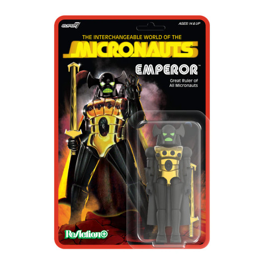 Micronauts ReAction+ Wave 3 Emperor