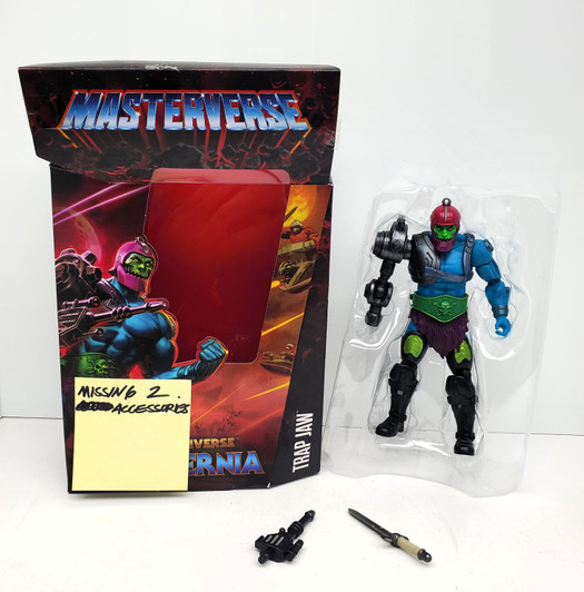 MOTU Masterverse Trap Jaw action figure (missing parts)