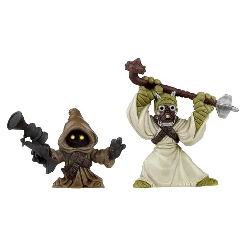 Hasbro Star Wars Galactic Heroes Jawa and Tusken Raider (no package)