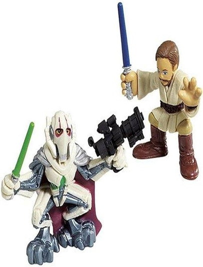 Hasbro Star Wars Galactic Heroes General Grievous and Obi-Wan Kenobi (no package)