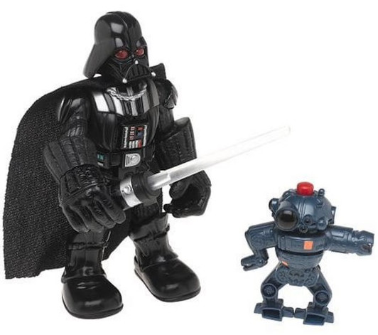 Playskool Star Wars Jedi Force Darth Vader with Probe Droid 6" action figure (no package)