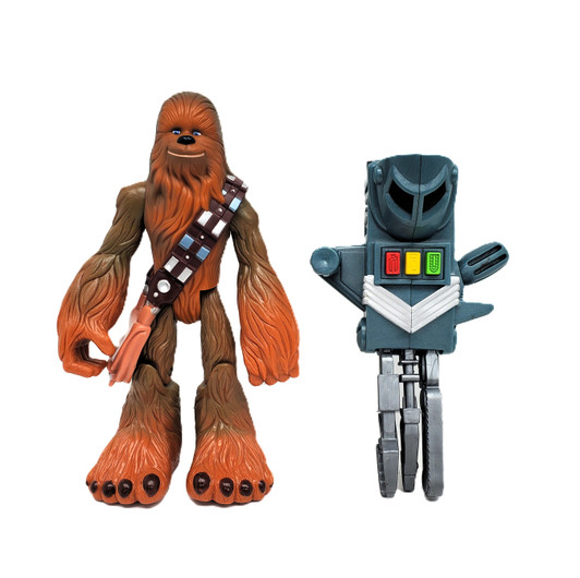 Playskool Star Wars Jedi Force Chewbacca with Wookie action tool
