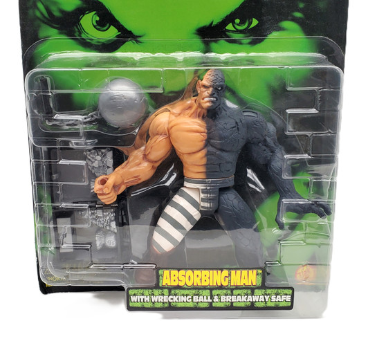 ToyBiz (1997) The Incredible Hulk Transformations Absorbing Man action figure