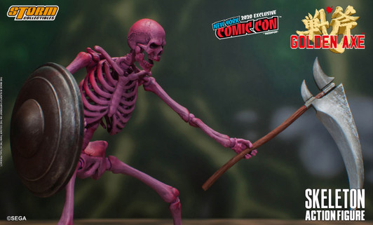 Storm Collectibles Golden Axe Skeleton Soldier 1/12 Action Figure 2 Pack NYCC 2020 Exclusive