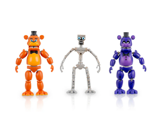 Jazwares Vault Five Nights at Freddy’s Endo-01 Classic & Shadow Freddy action figure set
