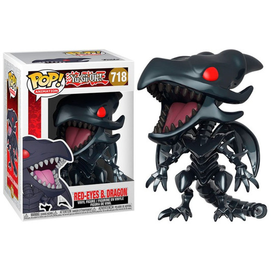 Funko Pop! Animation: Yu-Gi-Oh Red-Eyes B. Dragon #718