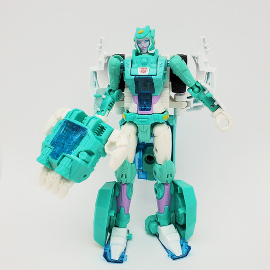 Hasbro (2018) Transformers Generations - Power of the Primes Deluxe Class: Moonracer #2 (no package)